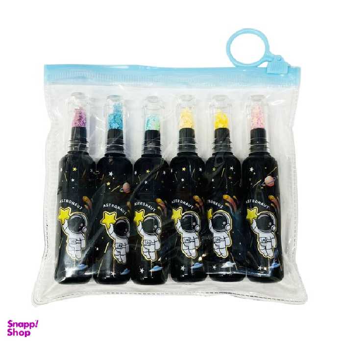 ماژیک علامت گذار مدل فضانوردان فضایی مجموعه 6 عددی