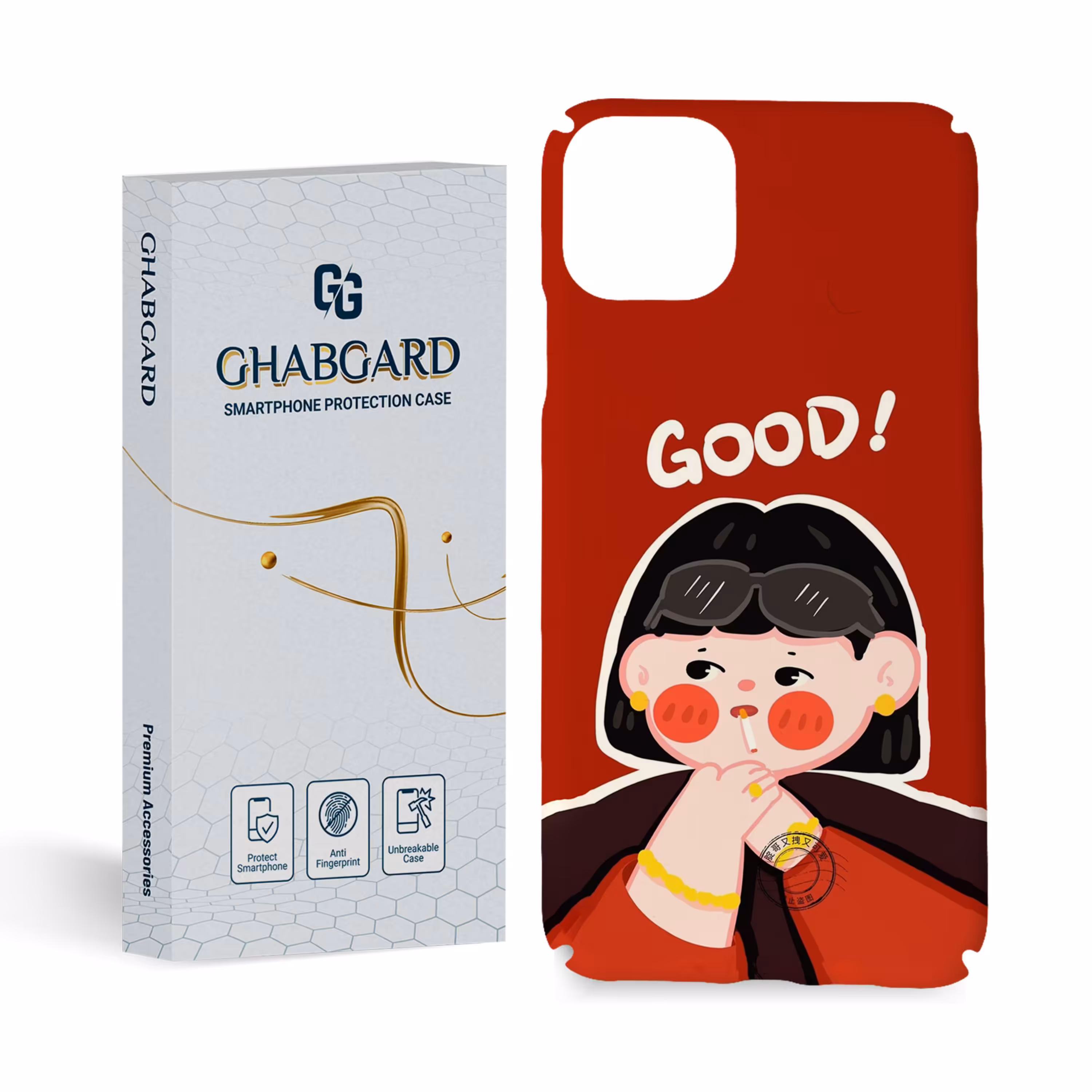 گارد قاب کاور دخترانه مدل g4004 مناسب گوشی موبایل 11promax full