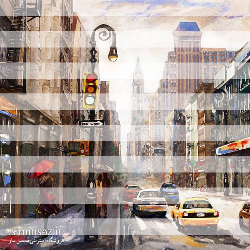 پرده زبرا کد 9898