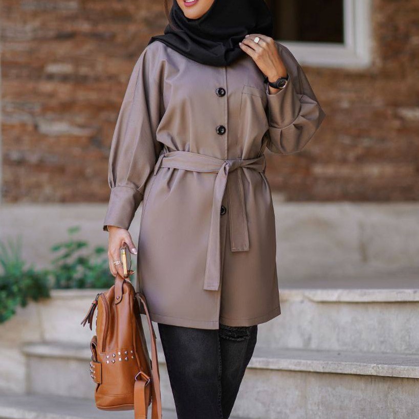 مانتو  کتان  مدل زارا
