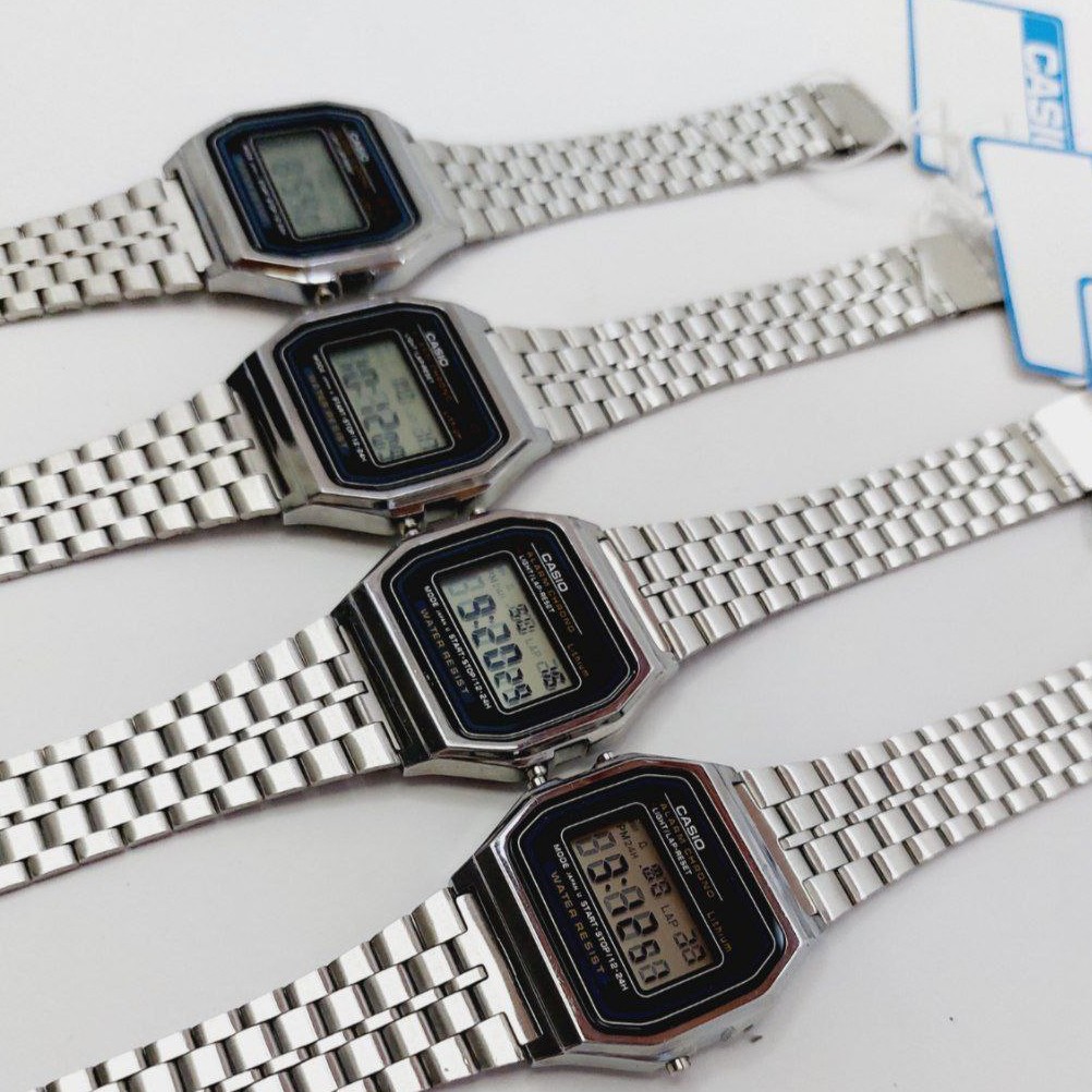 ساعت کاسیو فلزی و پلاستیکی 