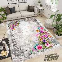 فرشینه مخمل ابعاد 310 در 450 متری پشت استپ چرمی کد 293 روحا باکیفیت و ضمانتی