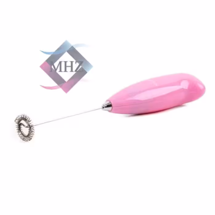 همزن کف ساز شیر باتری خور (صورتی)