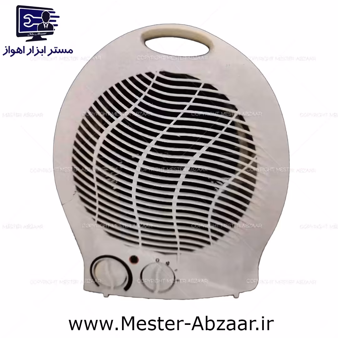 مینی فن بخاری هیتر 2000 وات گرمایشی برقی مدل fan heater f-801