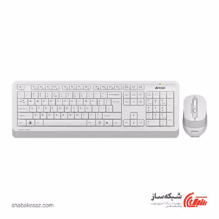 قیمت و خرید کیبورد و ماوس بی سیم ای فورتک A4tech FG1010S - شبکه ساز