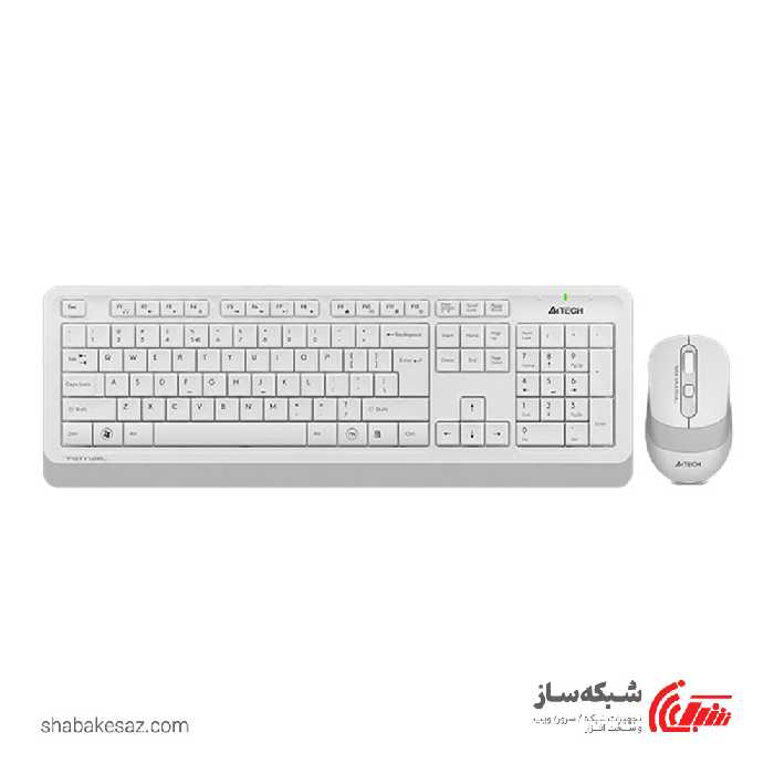قیمت و خرید کیبورد و ماوس بی سیم ای فورتک A4tech FG1010S - شبکه ساز