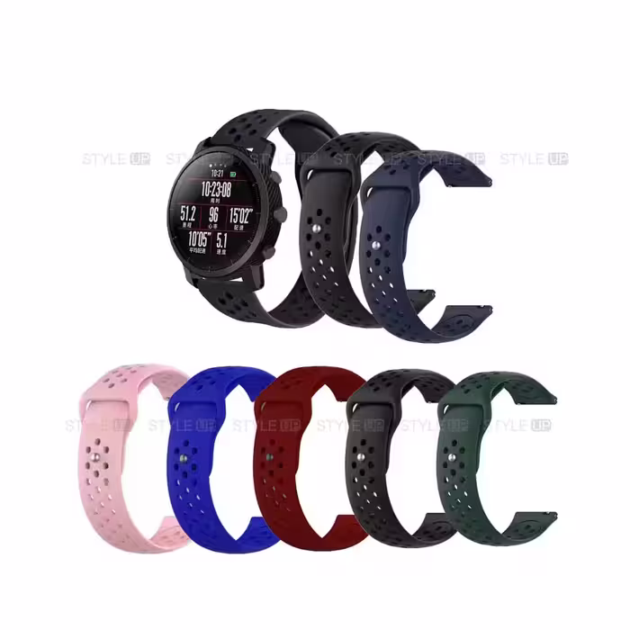 بند سیلیکونی ساعت شیائومی Amazfit Stratos مدل Nike