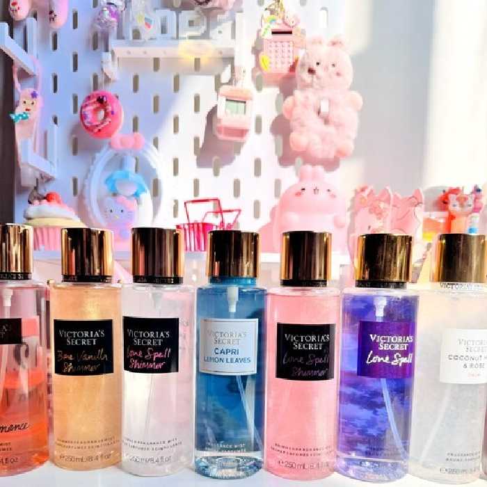 بادی اسپلش ویکتوریا سکرت پخش بو ماندگاری خوب و بوی متنوع و دلنشین طرح دار فانتزی خوشبو کننده بدن تابستانه زنانه مردانه