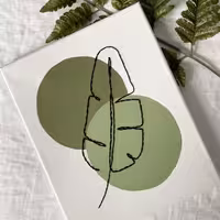 تابلو نقاشی گلدوزی شده