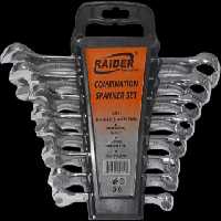 آچار یک سر رینگ یک سر تخت 8 عددی RAIDER