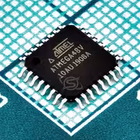 میکروکنترلر ATMEGA48V-10AU دارای پکیج QFP32

