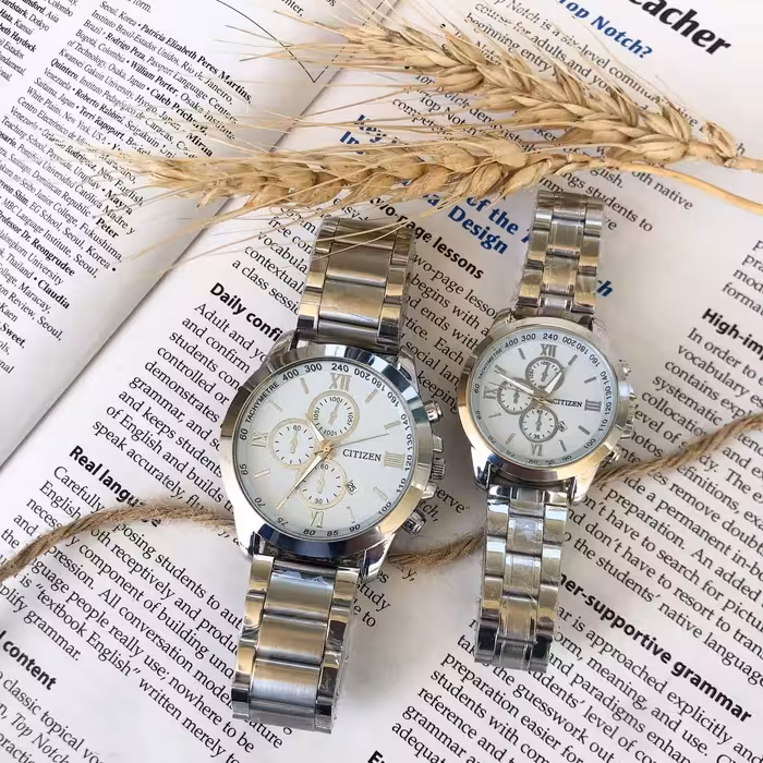 ست ساعت سیتیزن با ضمانت همراه با جعبه مخصوص ساعت .ارسال رایگان