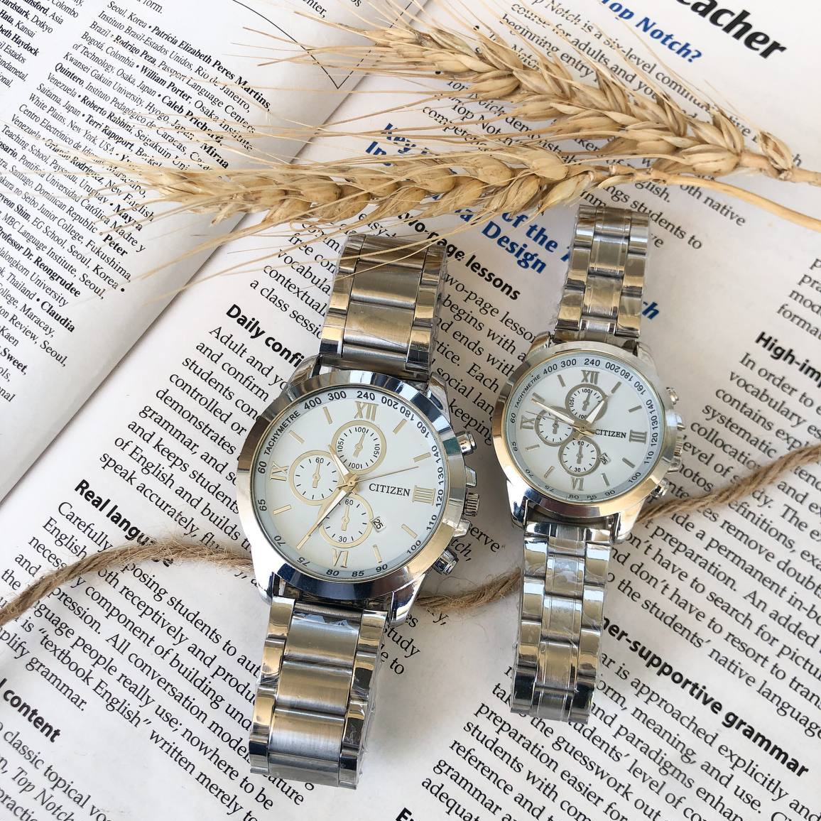 ست ساعت سیتیزن با ضمانت همراه با جعبه مخصوص ساعت .ارسال رایگان