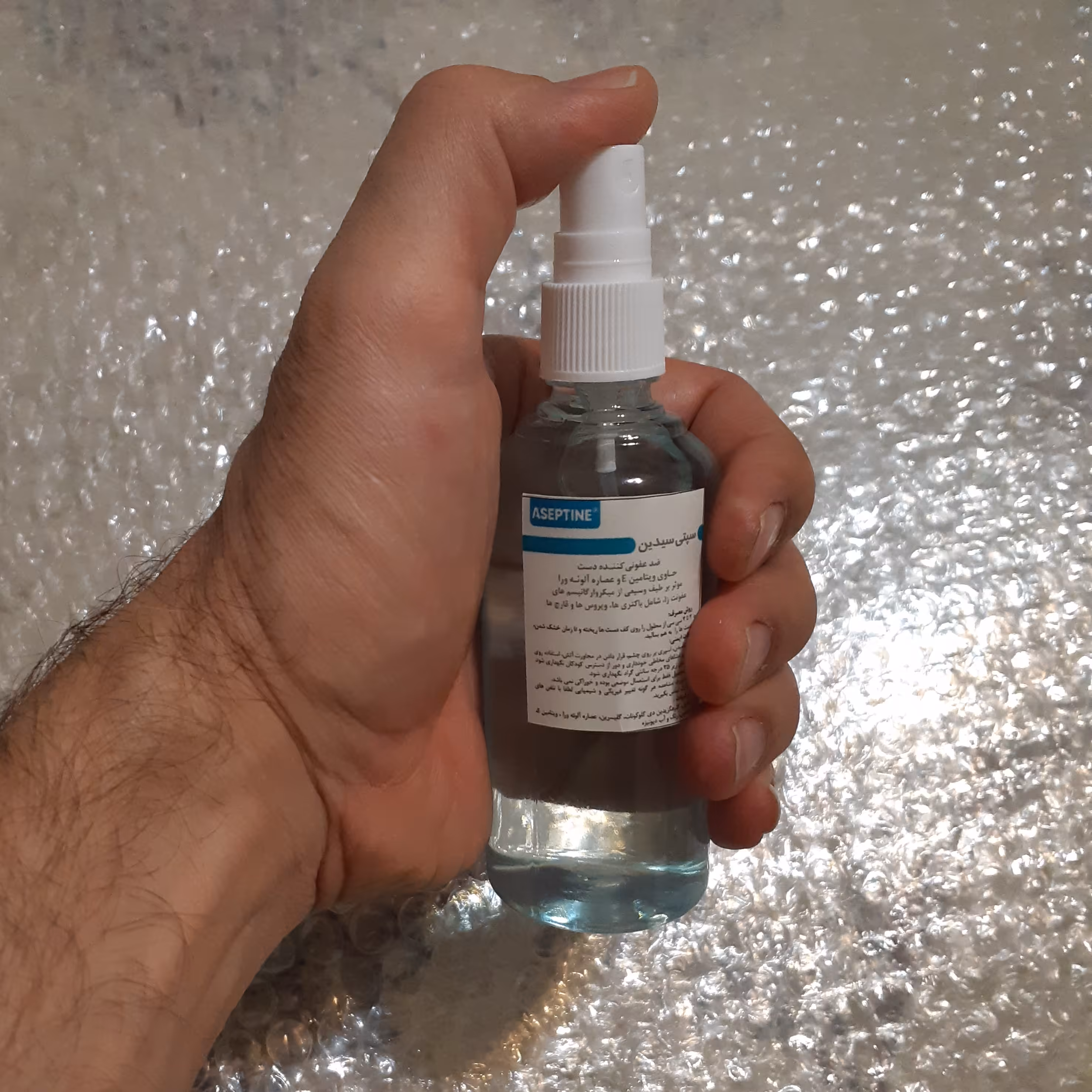 الکل سفید اسپری 110میل