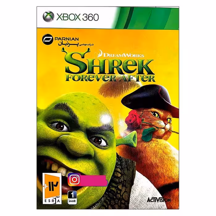 بازی Shrek forever after مخصوص ایکس باکس 360 نشر پرنیان - کالاوما