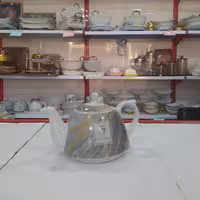 قوری چینی طرح دار