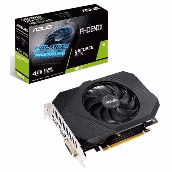 کارت گرافیک ایسوس مدل PH-GTX1650-4GD6-P با حافظه 4 گیگابایت