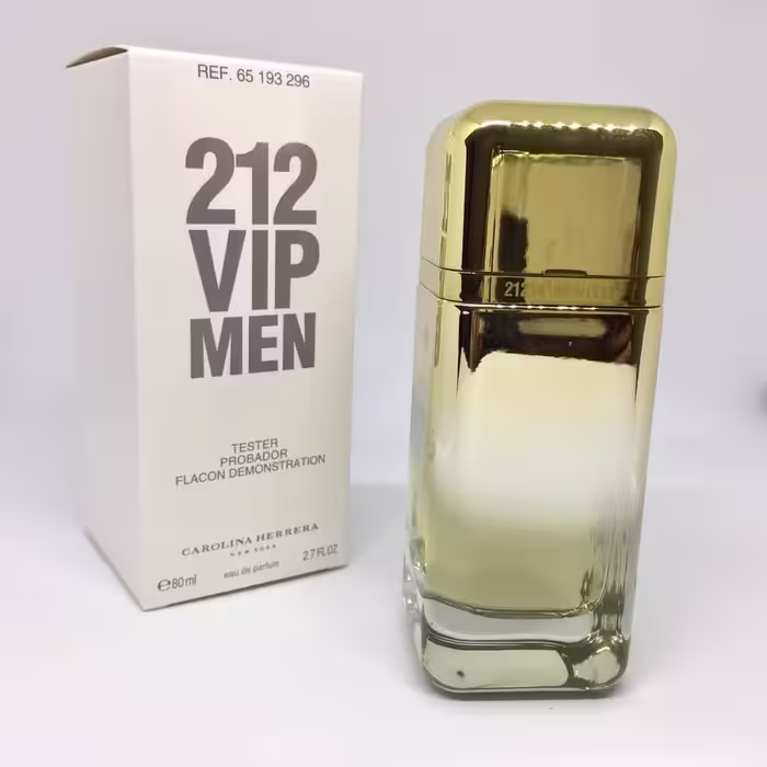 تستر212 vip طلایی مردانه Carolina Herrera 212 VIP Men Gold 100ML