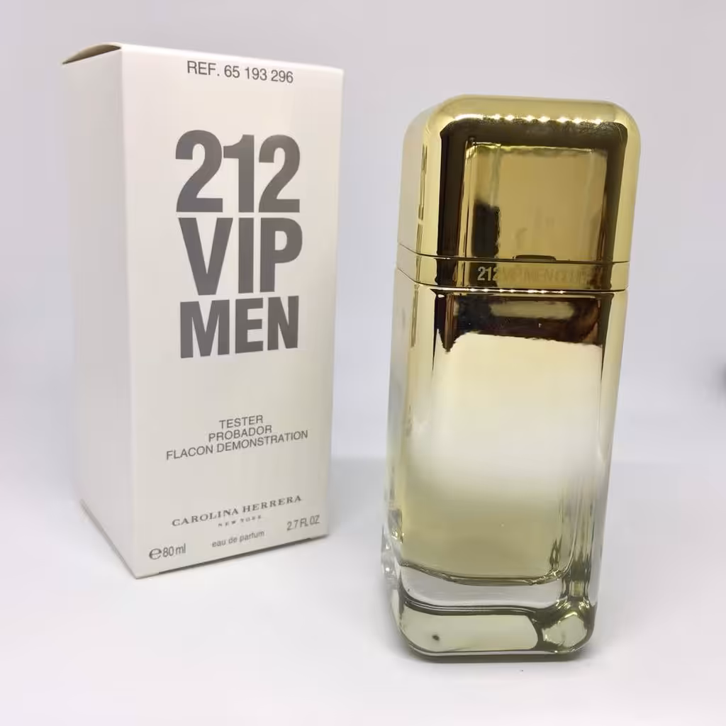 تستر212 vip طلایی مردانه Carolina Herrera 212 VIP Men Gold 100ML