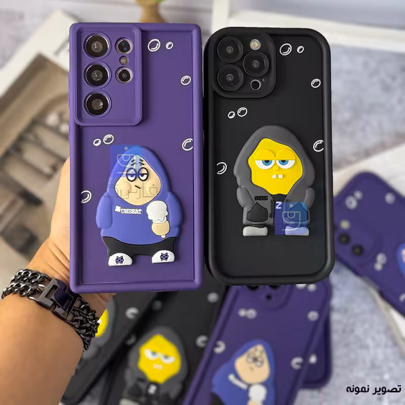 خرید قاب گنگ گوشی S21 FE مدل باب اسفنجی و پاتریک از فارس کالا