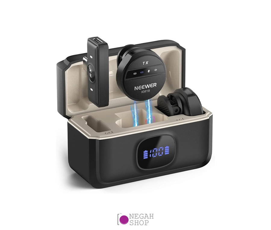 میکروفون بی سیم دو کاناله Neewer KM18 Type C
