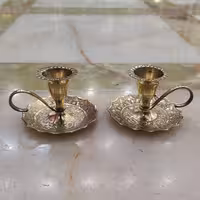 شمعدان انگشتی برنجی