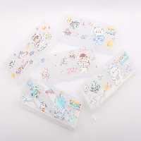 جامدادی کتابی شفاف 2 طرفه طرح فضانورد