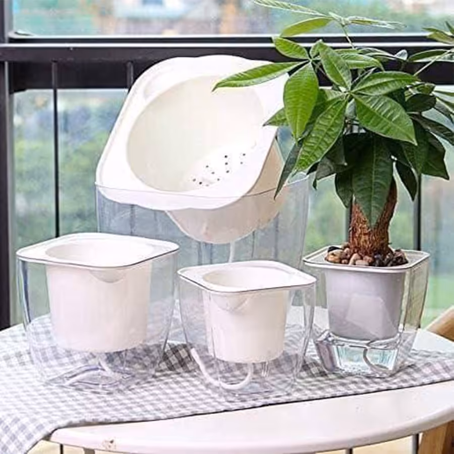 گلدان خودآبیار آکواریومی