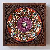 نقطه کوب طرح ماندلا 