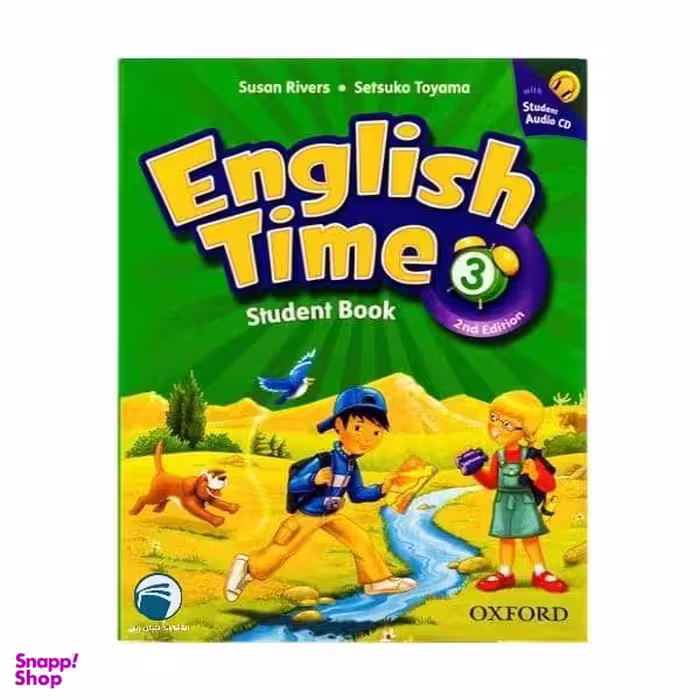 کتاب English Time 3 اثر Susan River and Setsoko Toyama انتشارات دنیای زبان