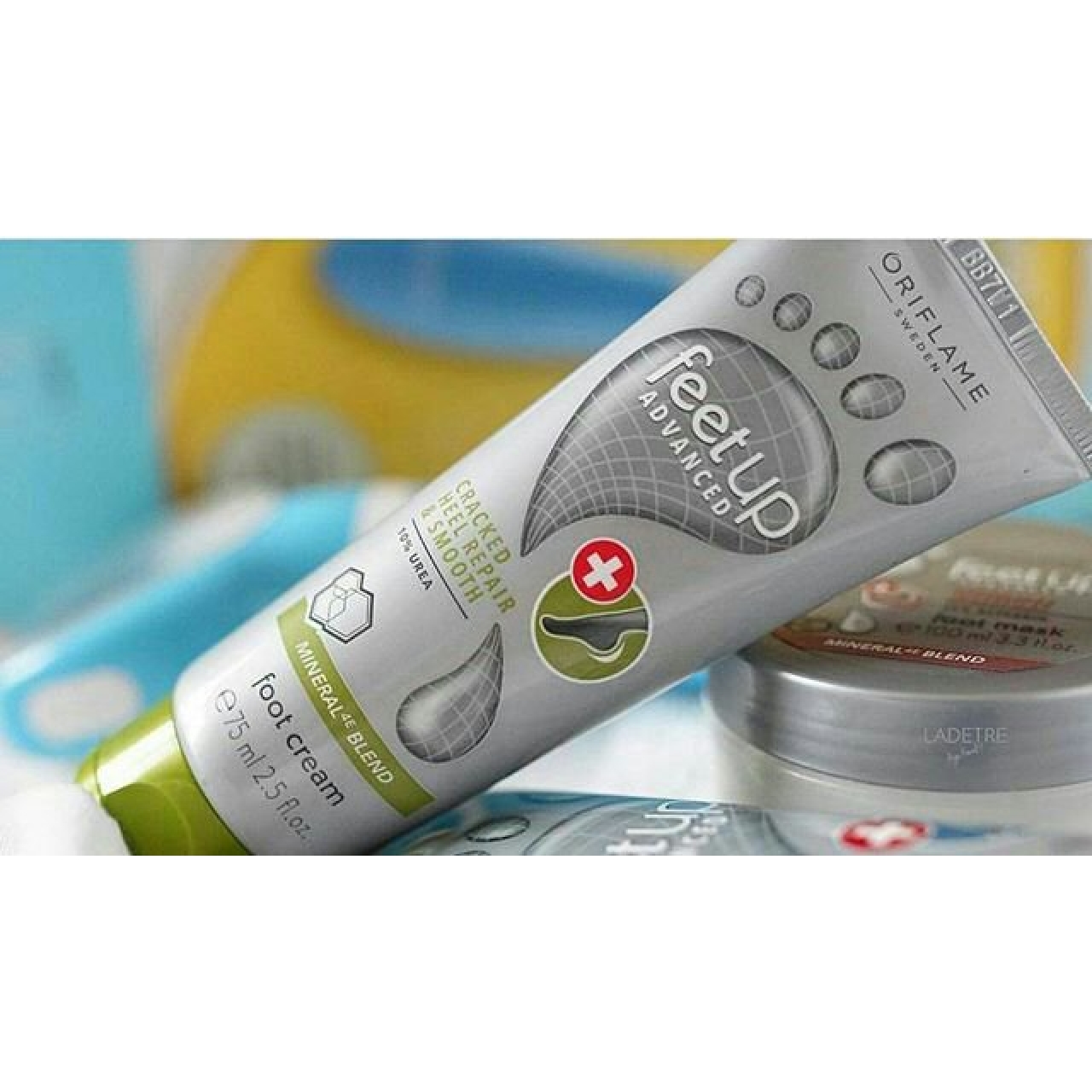 کرم ترمیم کننده پای اوریفلیم مدل Feet Up Advanced Cracked Heel Repair حجم 75 میلی لیتر