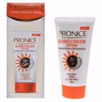 کرم ضد آفتاب خاویار بژ روشن با Pronice SPF50