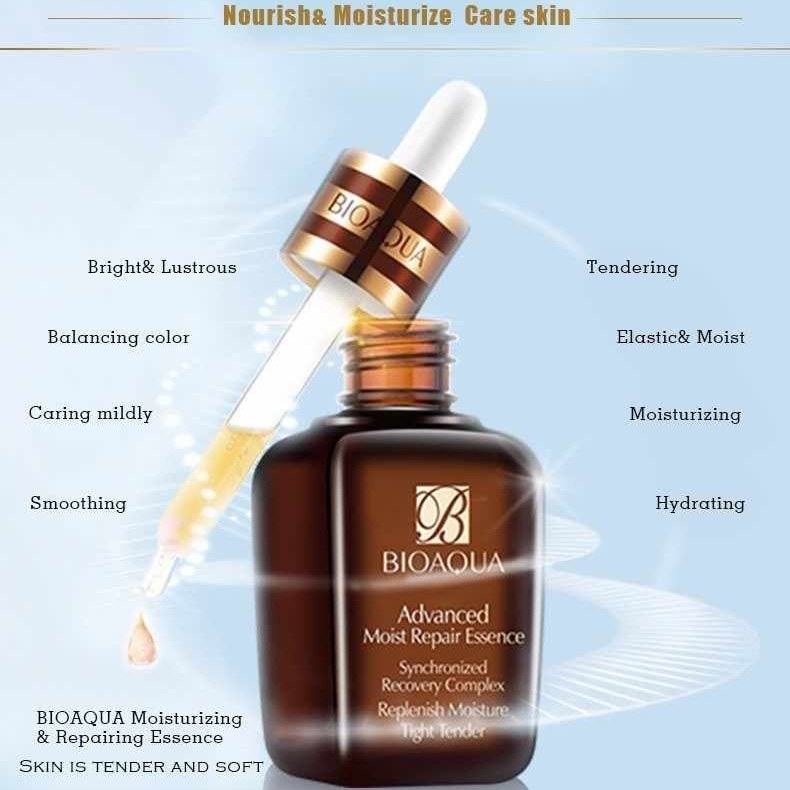 سرم ترمیم کننده و مرطوب کننده صورت بیوآکوا BIOAQUA