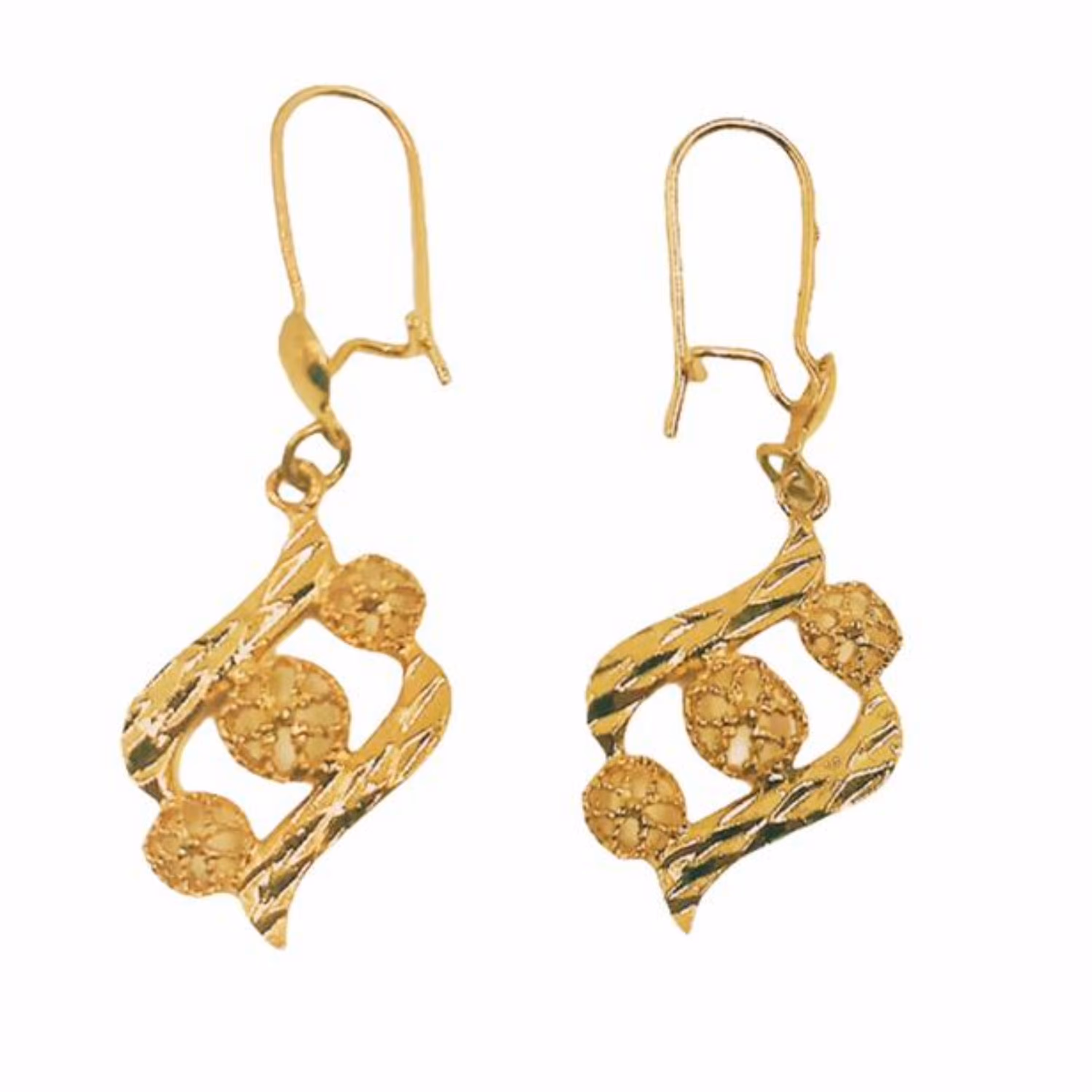 گوشواره طرح طلا 1309