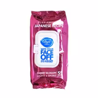 دستمال مرطوب پاک کننده آرایش گیلاس درب دار دافی 55 عددی