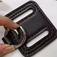 جاکلیدی کمری چرم گاوکد766