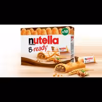 شکلات نوتلا بریدی بسته 10 عددی 