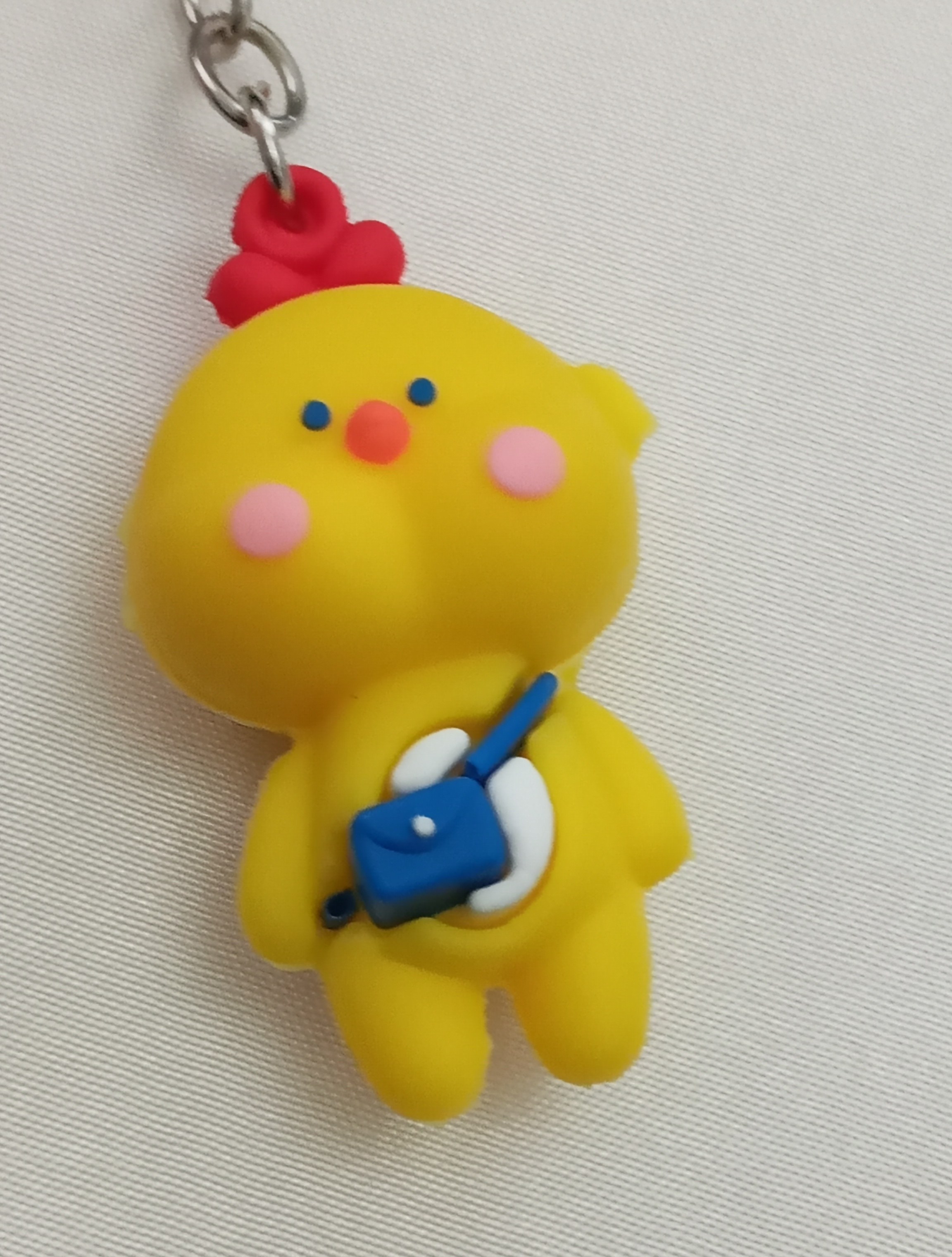 جاسویچی سیلیکونی جوجه توپولو عکاس با بند 