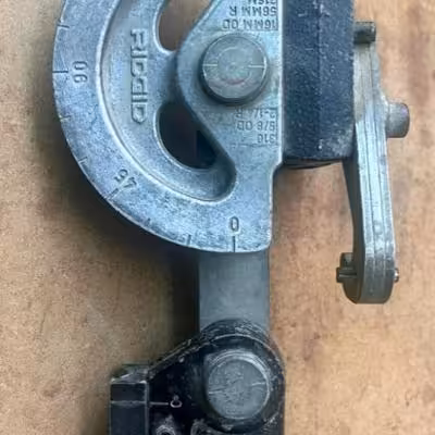 خم کن لوله RIDGID آمریکایی فونت قدیم
