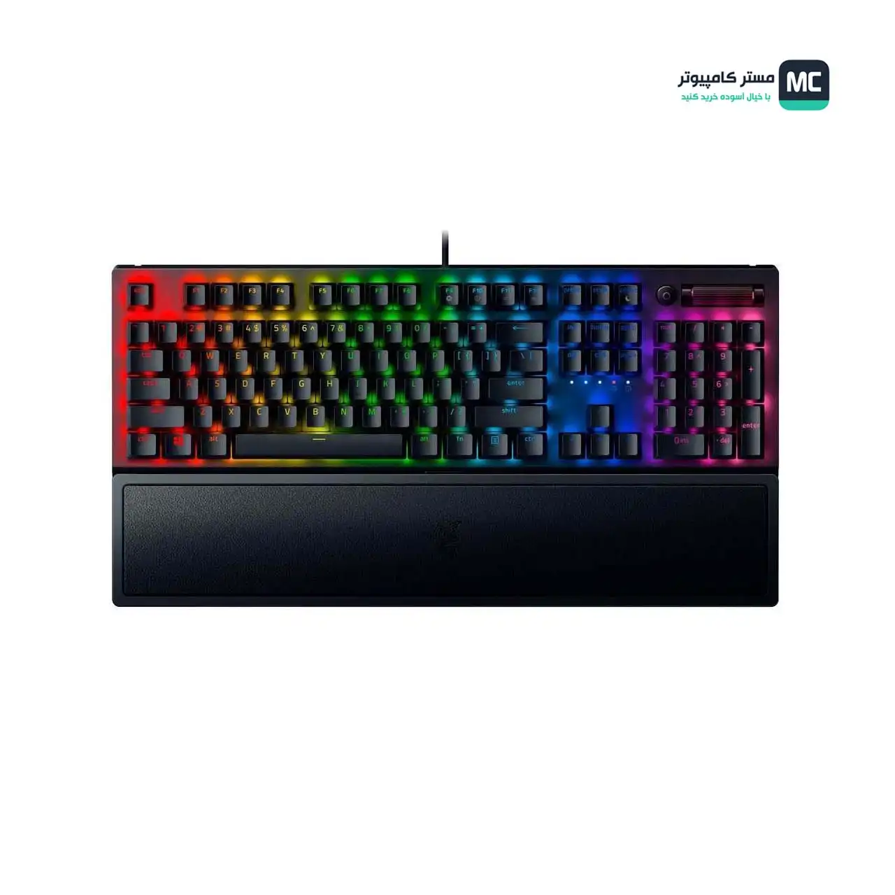 قیمت و خرید کیبورد ریزر BLACKWIDOW V3 GREEN SWITCH