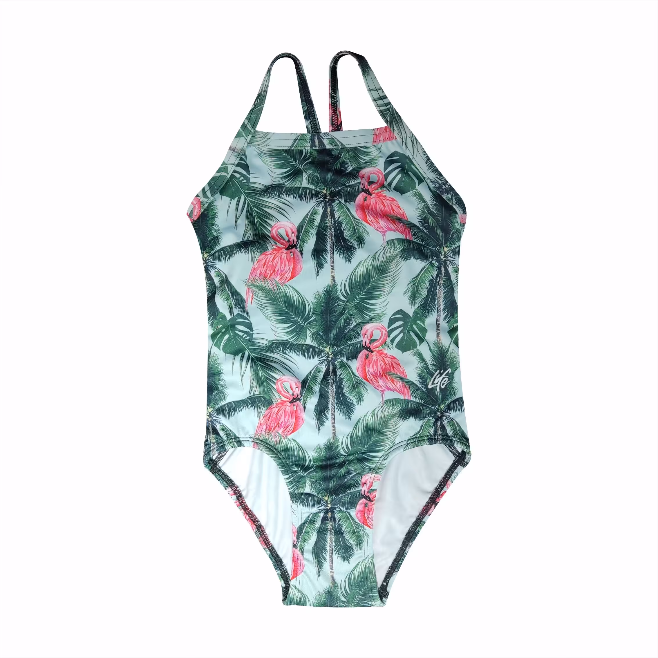 مایو دخترانه بندی مدل فلامینگو