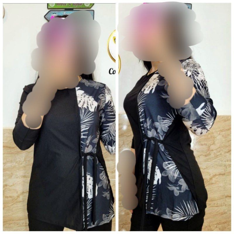 شومیز گلدار پارچه کرپ کش درجه یک