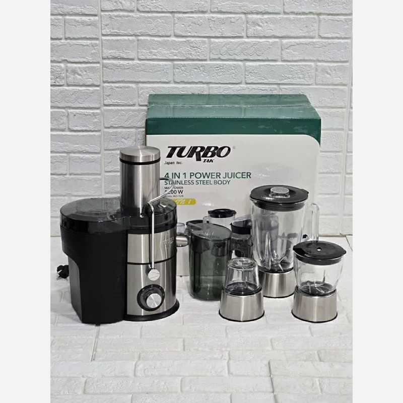 آبمیوه گیری 4 کاره 1000 وات واقعی توربو