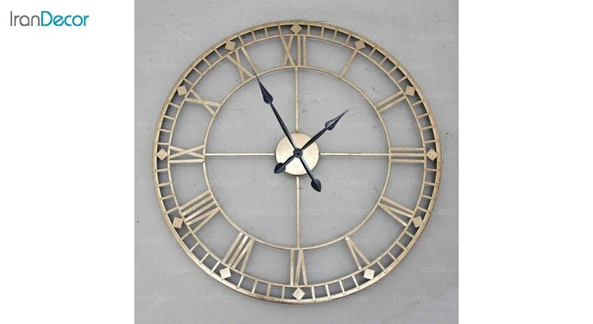 ساعت دیواری فلزی رویال مدل MZ122