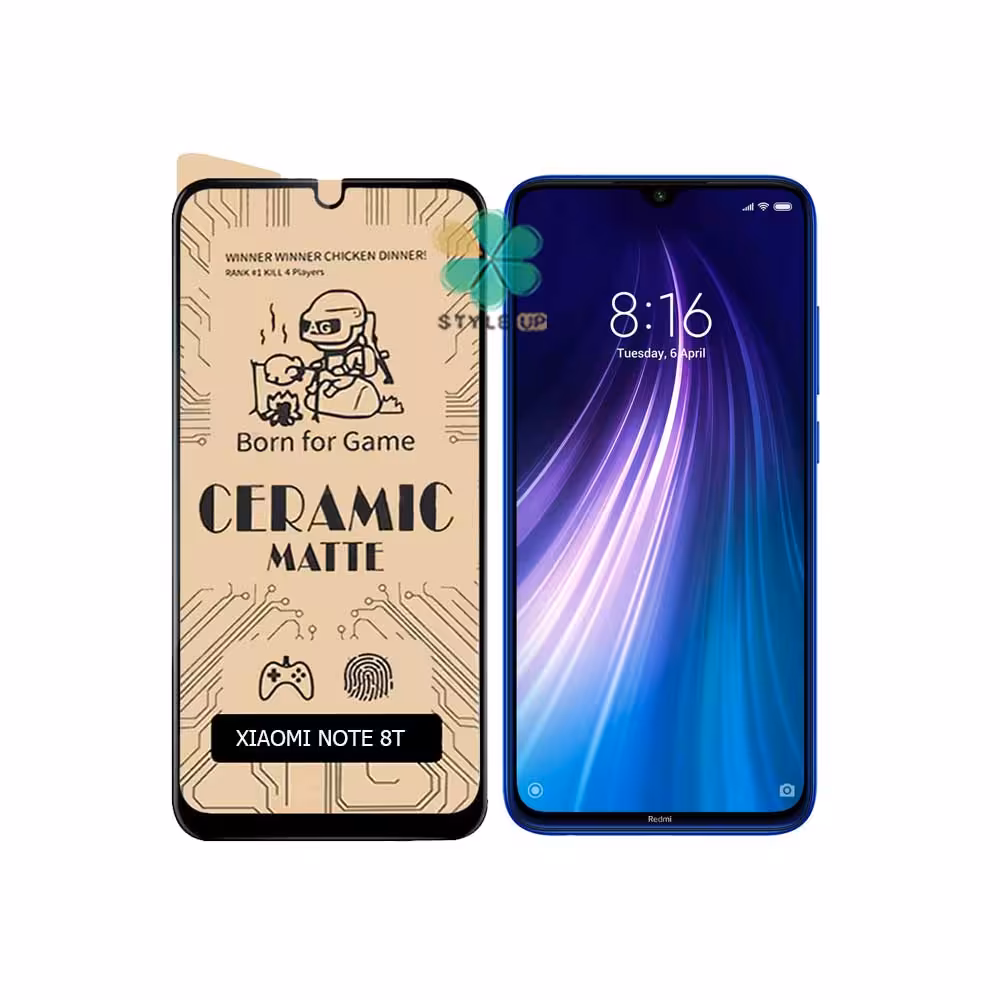 گلس سرامیکی مات گوشی شیائومی Xiaomi Redmi Note 8T