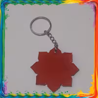 جاسویچی رزینی 8 ضلعی قرمز