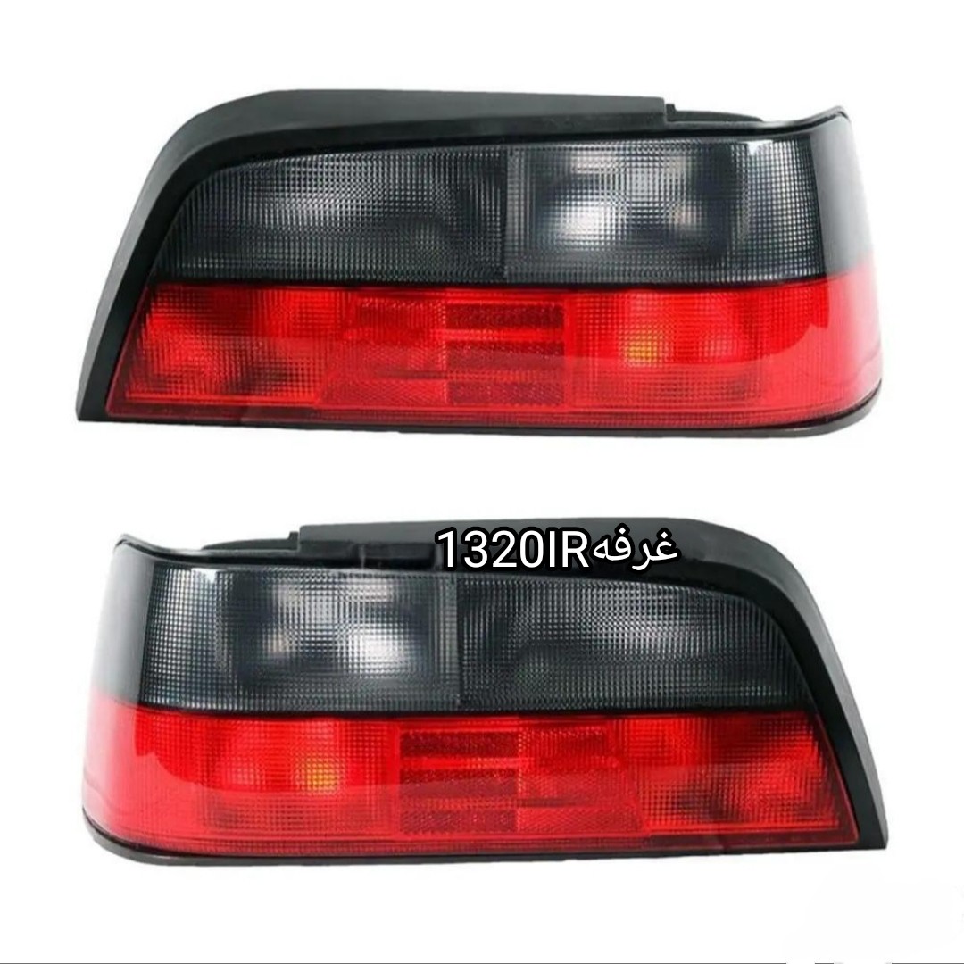 چراغ خطر عقب جمع ساز اسپورت دودی قرمز پژو پارس یک جفت. پرشیا ELX