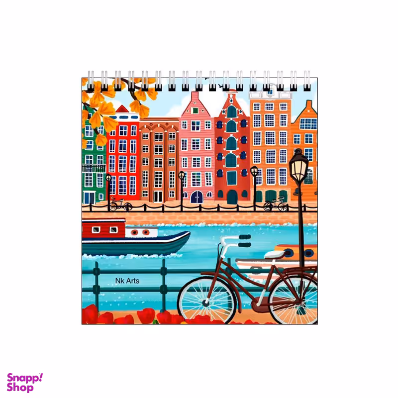 دفتر طراحی بامبیلیپ طرح منظره پاییزی کد 0431234