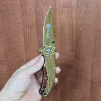 چاقو بوکر طلایی 