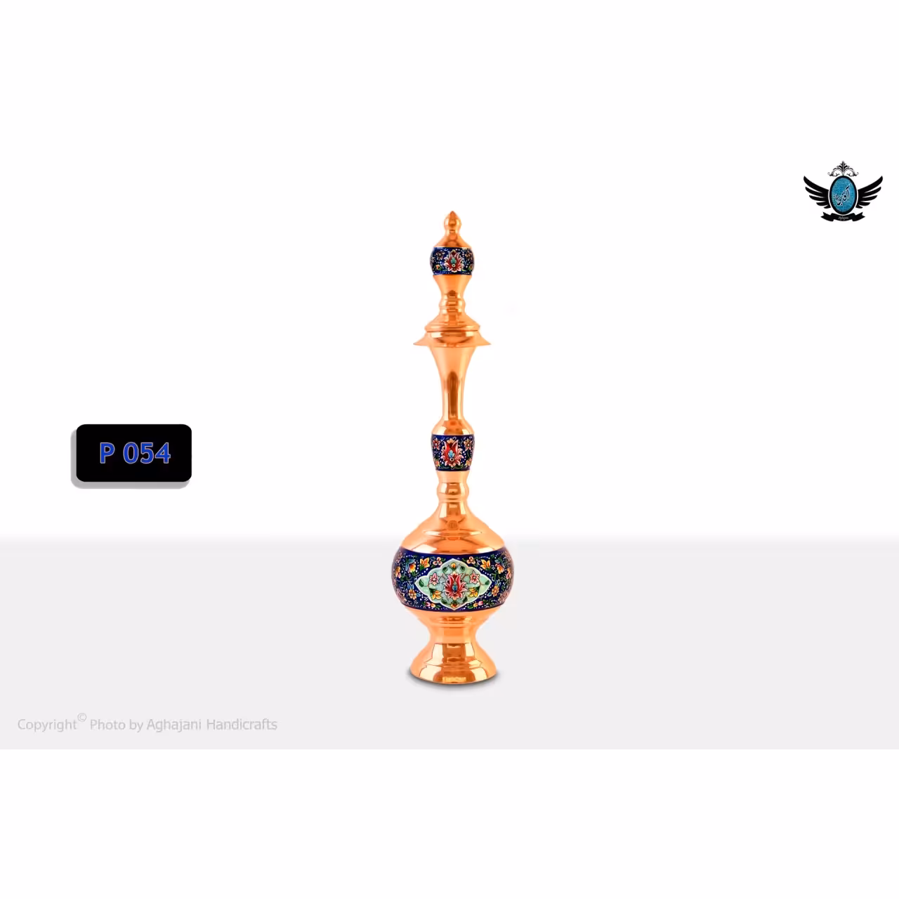 تنگ مس و پرداز شلغمی آقاجانی ارتفاع 44 سانتی متر